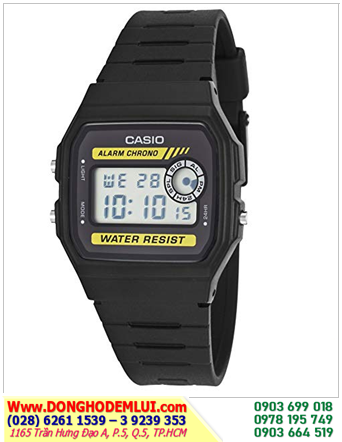 Đồng hồ Casio Học Sinh _Casio F-91WA-9DG, Đồng hồ điện tử Casio F-91WA-9DG chính hãng Casio| Bảo hành 2 năm